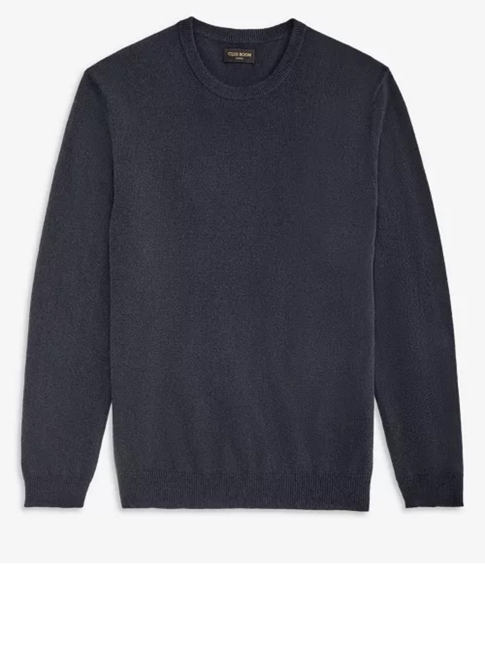 CASHMERE CLUB ROOM Luxury Charcoal Gray Long Sleeve Sweater XL 100% Cashmere EUC